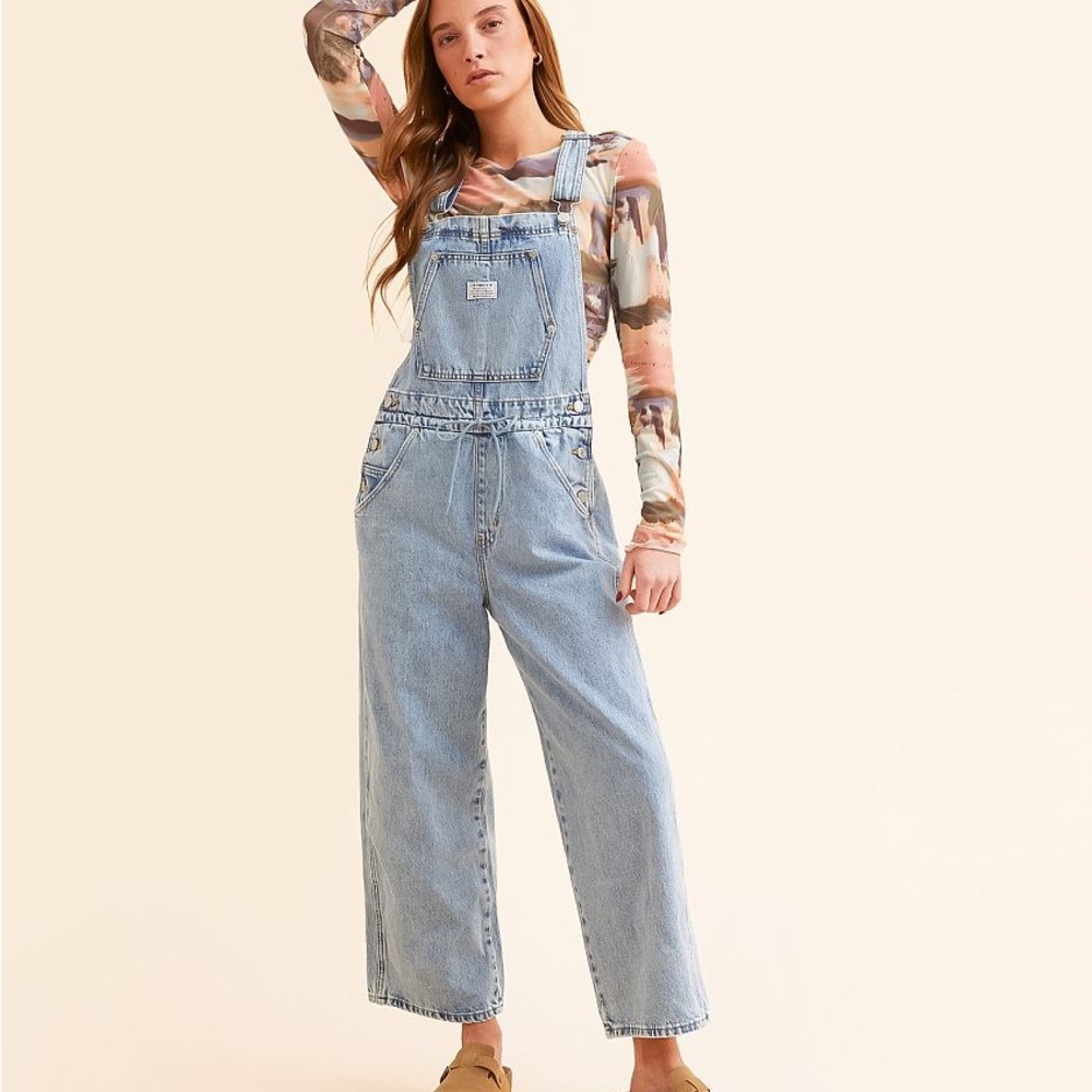 LEVI'S® Apron Straight Leg Overalls